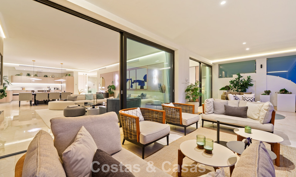 Lujoso apartamento con vistas al mar en venta en un complejo privilegiado de Sierra Blanca, en la Milla de Oro de Marbella 787552