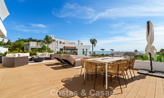 Lujoso apartamento con vistas al mar en venta en un complejo privilegiado de Sierra Blanca, en la Milla de Oro de Marbella 787560 
