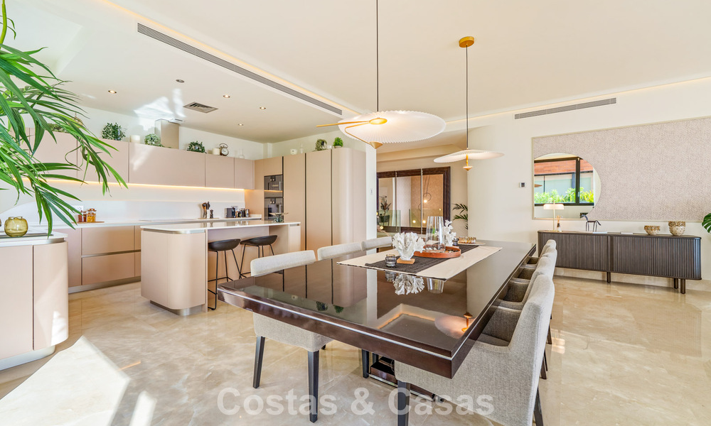 Lujoso apartamento con vistas al mar en venta en un complejo privilegiado de Sierra Blanca, en la Milla de Oro de Marbella 787588