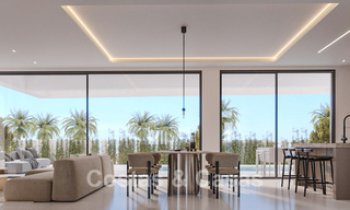 Exclusivas villas de diseño sobre plano con arquitectura vanguardista en venta a 200 m de la playa en Mijas Costa 787495 
