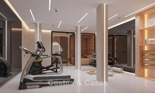 Exclusivas villas de diseño sobre plano con arquitectura vanguardista en venta a 200 m de la playa en Mijas Costa 787502 