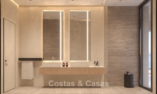 Exclusivas villas de diseño sobre plano con arquitectura vanguardista en venta a 200 m de la playa en Mijas Costa 787504 