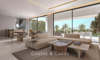 Exclusivas villas de diseño sobre plano con arquitectura vanguardista en venta a 200 m de la playa en Mijas Costa 787516 