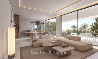 Exclusivas villas de diseño sobre plano con arquitectura vanguardista en venta a 200 m de la playa en Mijas Costa 787517 