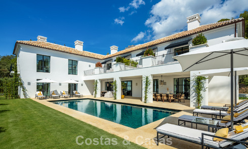 Exquisita villa de lujo en venta en la exclusiva zona de Cascada de Camoján, en la Milla de Oro de Marbella 787619