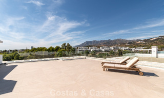 Moderna casa adosada en venta en un complejo de golf al este del centro de Marbella 787961 