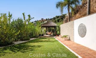 Villa de lujo mediterránea con vistas panorámicas en venta, ubicada en las verdes colinas de Marbella - Benahavís 789922 