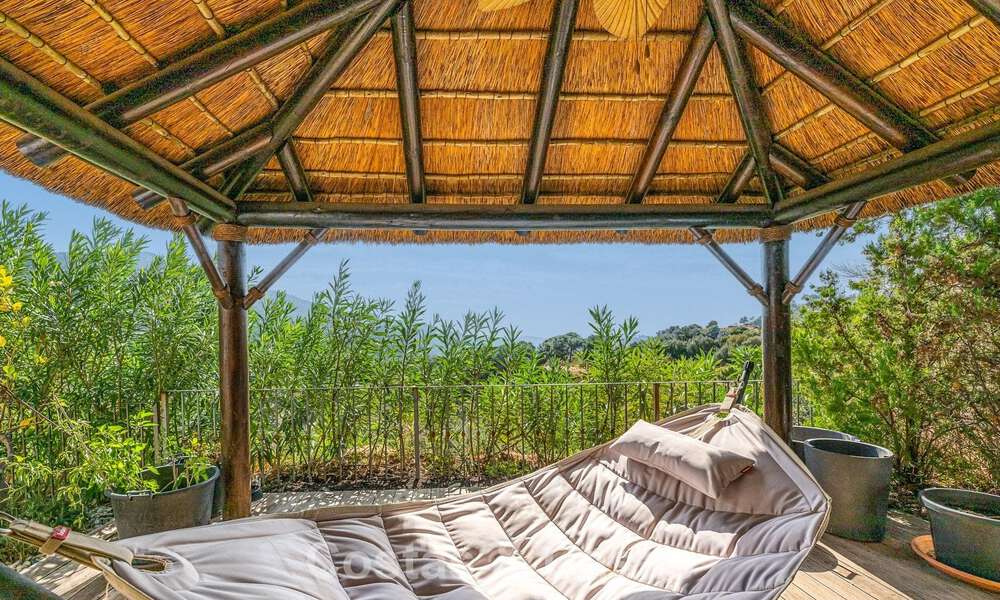 Villa de lujo mediterránea con vistas panorámicas en venta, ubicada en las verdes colinas de Marbella - Benahavís 789923