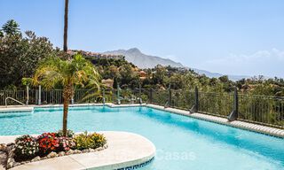 Apartamento amplio, listo para entrar a vivir con vistas al mar en venta en Benahavís - Marbella 787867 