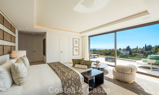 Villa de lujo modernista con vistas al mar en venta en la Milla de Oro de Marbella 788182 