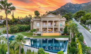 Magnífico palacio neoclásico en venta en la prestigiosa urbanización cerrada de Sierra Blanca, Marbella 788198 