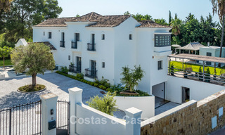 Impresionante villa de lujo con arquitectura andaluza atemporal en venta en la Nueva Milla de Oro, entre Marbella y Estepona 788323 