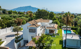 Impresionante villa de lujo con arquitectura andaluza atemporal en venta en la Nueva Milla de Oro, entre Marbella y Estepona 788325 