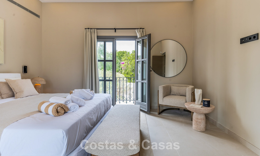 Impresionante villa de lujo con arquitectura andaluza atemporal en venta en la Nueva Milla de Oro, entre Marbella y Estepona 788351