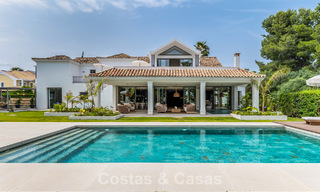 Impresionante villa de lujo con arquitectura andaluza atemporal en venta en la Nueva Milla de Oro, entre Marbella y Estepona 788362 