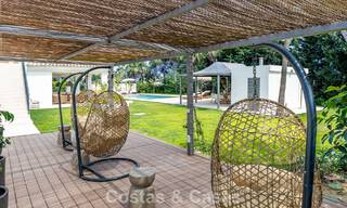 Impresionante villa de lujo con arquitectura andaluza atemporal en venta en la Nueva Milla de Oro, entre Marbella y Estepona 788363 