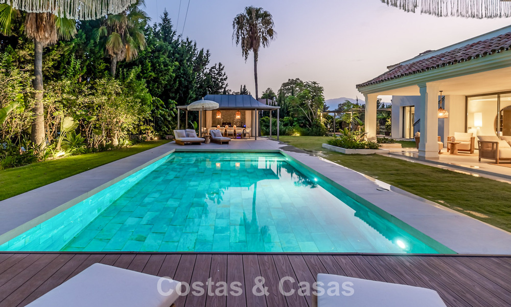 Impresionante villa de lujo con arquitectura andaluza atemporal en venta en la Nueva Milla de Oro, entre Marbella y Estepona 788373