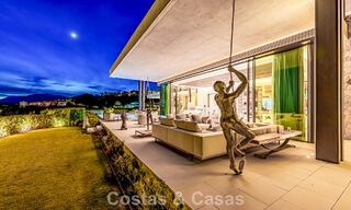 Villa de lujo de alta gama con vistas panorámicas al mar en venta dentro de un prestigioso resort, Benahavís - Marbella 788380 