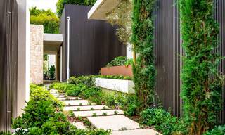 Villa de lujo de alta gama con vistas panorámicas al mar en venta dentro de un prestigioso resort, Benahavís - Marbella 788395 