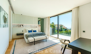 Villa de lujo de alta gama con vistas panorámicas al mar en venta dentro de un prestigioso resort, Benahavís - Marbella 788402 