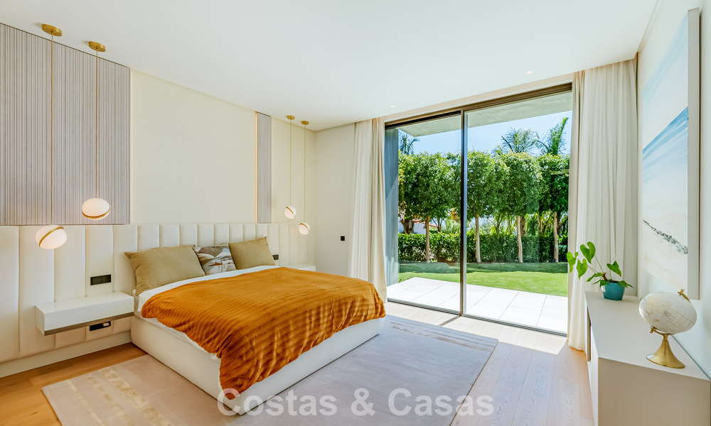 Villa de lujo de alta gama con vistas panorámicas al mar en venta dentro de un prestigioso resort, Benahavís - Marbella 788414