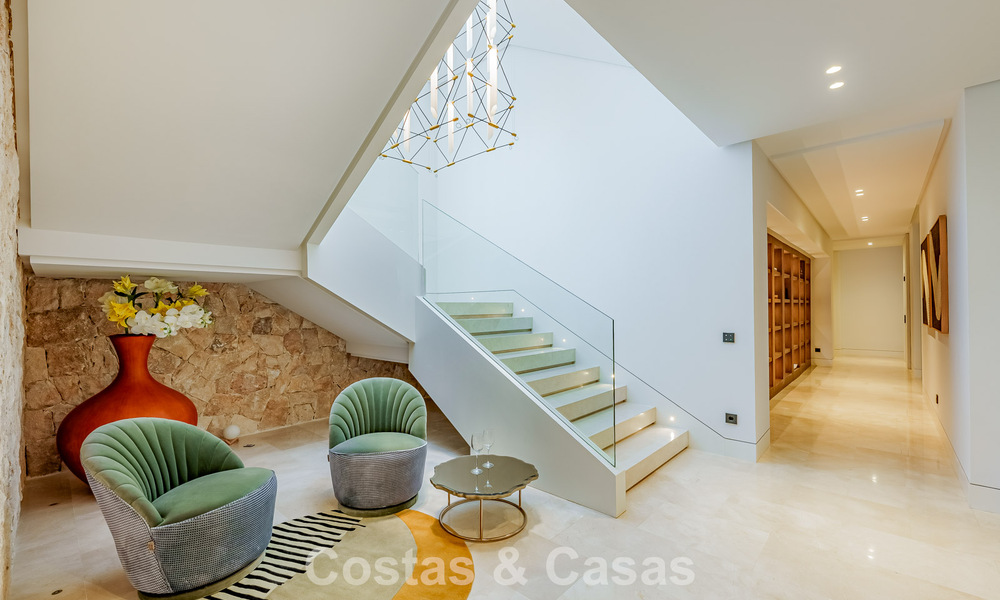 Villa de lujo de alta gama con vistas panorámicas al mar en venta dentro de un prestigioso resort, Benahavís - Marbella 788418