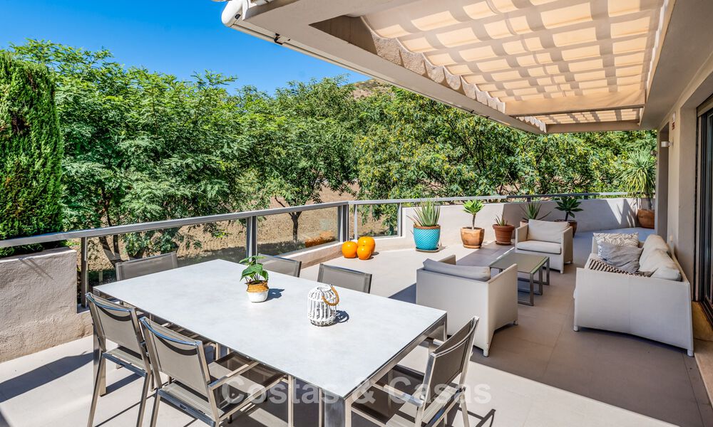 Apartamento contemporáneo con amplia terraza esquinera en venta en Marbella - Benahavís 788709