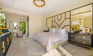 Villa exclusiva con vistas al mar en venta en una urbanización privada en La Quinta, Marbella - Benahavís 788574 