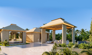 Sofisticada villa de una sola planta, de nueva construcción, en venta en una popular zona de golf de Nueva Andalucía, Marbella 788687 