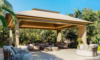 Sofisticada villa de una sola planta, de nueva construcción, en venta en una popular zona de golf de Nueva Andalucía, Marbella 788691 