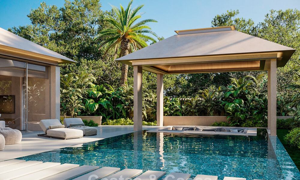 Sofisticada villa de una sola planta, de nueva construcción, en venta en una popular zona de golf de Nueva Andalucía, Marbella 788692