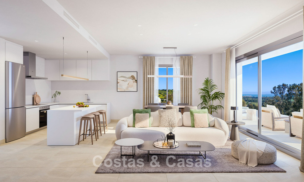 Nuevos e innovadores apartamentos en venta en el campo de golf de Estepona 788660