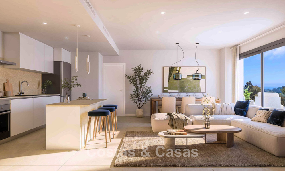 Nuevos e innovadores apartamentos en venta en el campo de golf de Estepona 788664