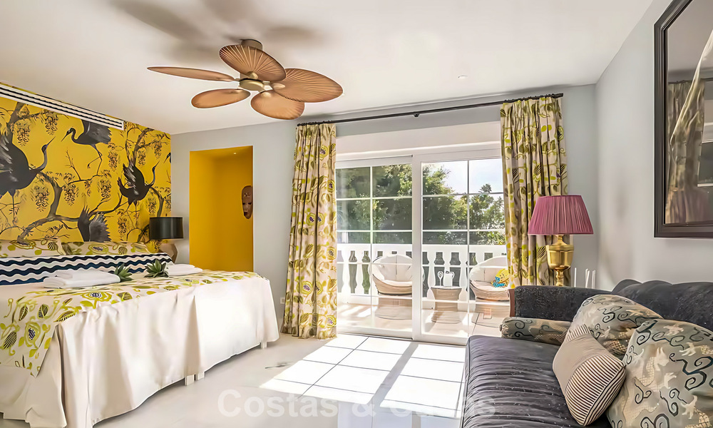 Espaciosa villa de estilo mediterráneo en venta en una prestigiosa urbanización de Marbella - Benahavís 788678