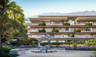Apartamentos de obra nueva con diseño innovador en venta en las colinas de Mijas, Costa del Sol 788812 