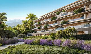 Apartamentos de obra nueva con diseño innovador en venta en las colinas de Mijas, Costa del Sol 788818 