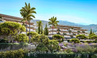 Apartamentos de obra nueva con diseño innovador en venta en las colinas de Mijas, Costa del Sol 788819 
