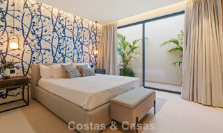 Villa de lujo contemporánea, lista para entrar a vivir, en venta a pocos pasos de la playa y del centro de San Pedro - Marbella 788852 