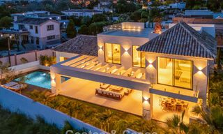 Villa de lujo contemporánea, lista para entrar a vivir, en venta a pocos pasos de la playa y del centro de San Pedro - Marbella 788872 