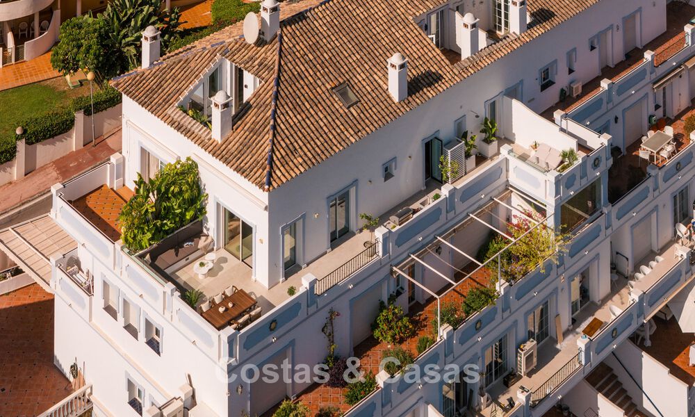 Ático dúplex reformado con vistas al mar en venta a poca distancia de Puerto Banús, Marbella 789169