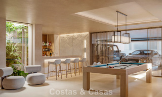 Elegante villa de una sola planta, de nueva construcción, en venta en una zona privilegiada de golf de Nueva Andalucía, Marbella 789195 
