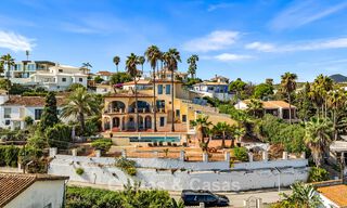 Auténtica villa mediterránea con magníficas vistas al mar en venta al oeste del centro de Estepona 788974 