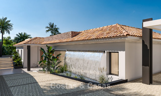 Lujosa villa mediterránea moderna y renovada en venta en el corazón de Nueva Andalucía, Marbella 789053 