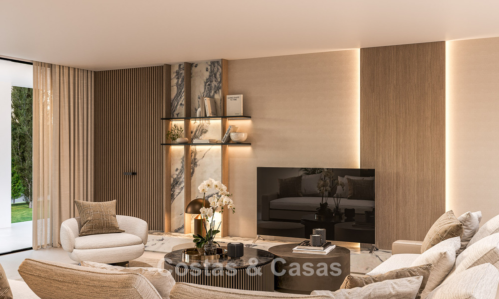 Lujosa villa mediterránea moderna y renovada en venta en el corazón de Nueva Andalucía, Marbella 789061