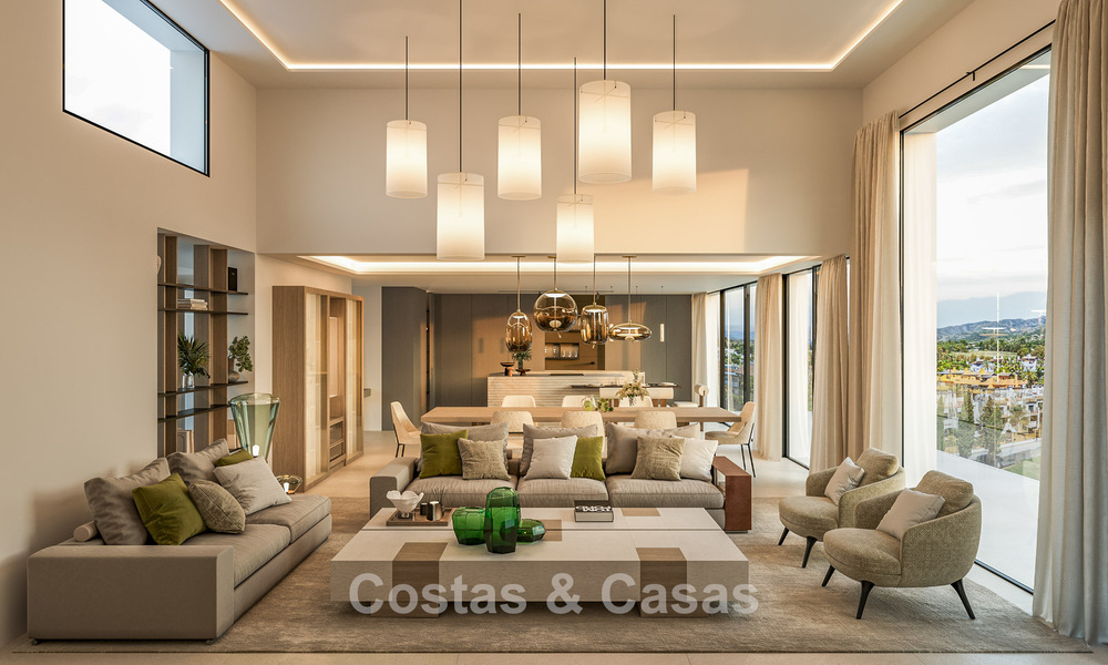 Lujosa villa mediterránea moderna y renovada en venta en el corazón de Nueva Andalucía, Marbella 789065