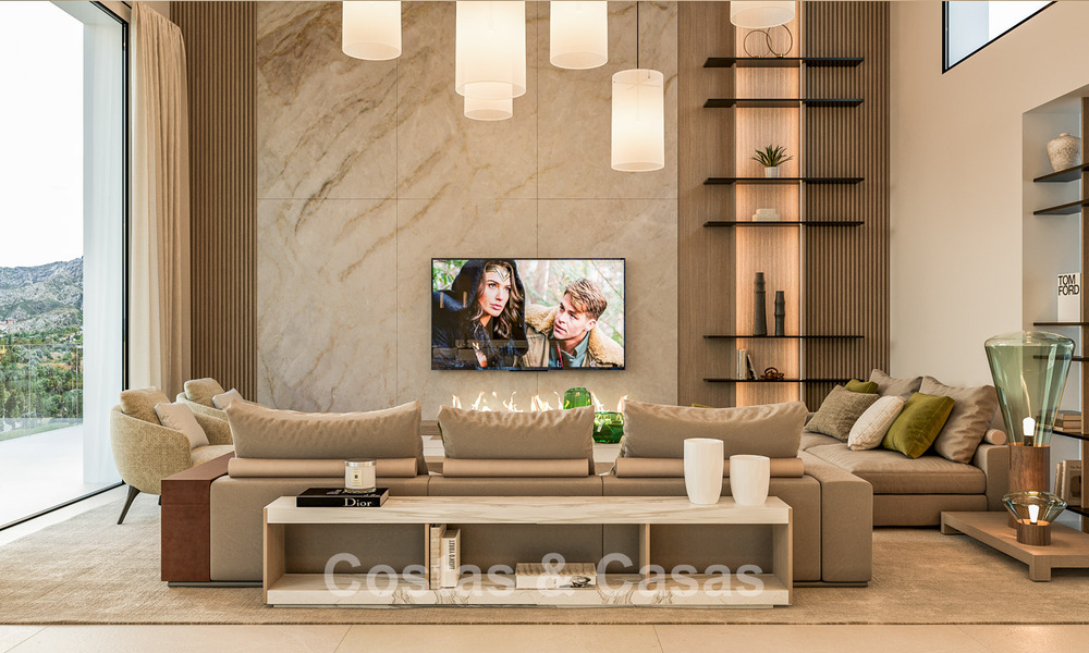 Lujosa villa mediterránea moderna y renovada en venta en el corazón de Nueva Andalucía, Marbella 789066