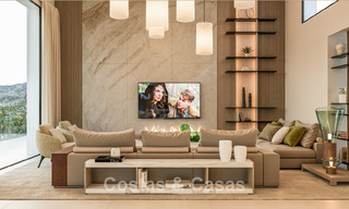 Lujosa villa mediterránea moderna y renovada en venta en el corazón de Nueva Andalucía, Marbella 789066 