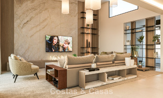 Lujosa villa mediterránea moderna y renovada en venta en el corazón de Nueva Andalucía, Marbella 789067 