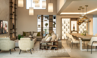 Lujosa villa mediterránea moderna y renovada en venta en el corazón de Nueva Andalucía, Marbella 789070 