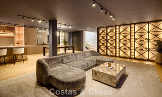 Atractiva villa de diseño con espectaculares vistas al mar en venta en Elviria, al este del centro de Marbella 789085 